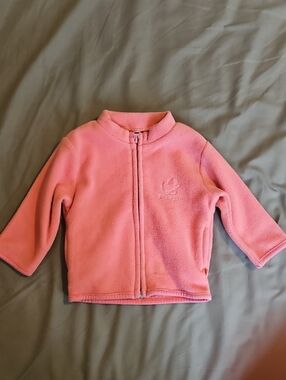 Pink Fleece Zip Jacket 3m